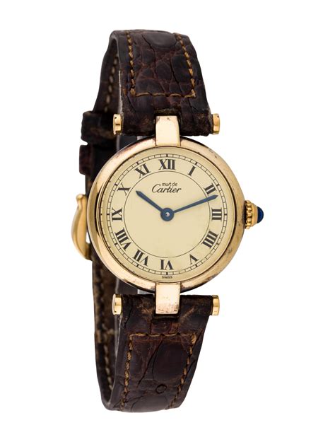 must de cartier watch value.